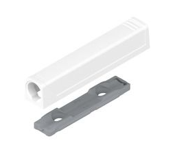 Base Tip-on recta larga blanco