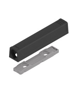 Base Tip-on recta larga carbón