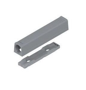 Base Tip-on recta larga gris