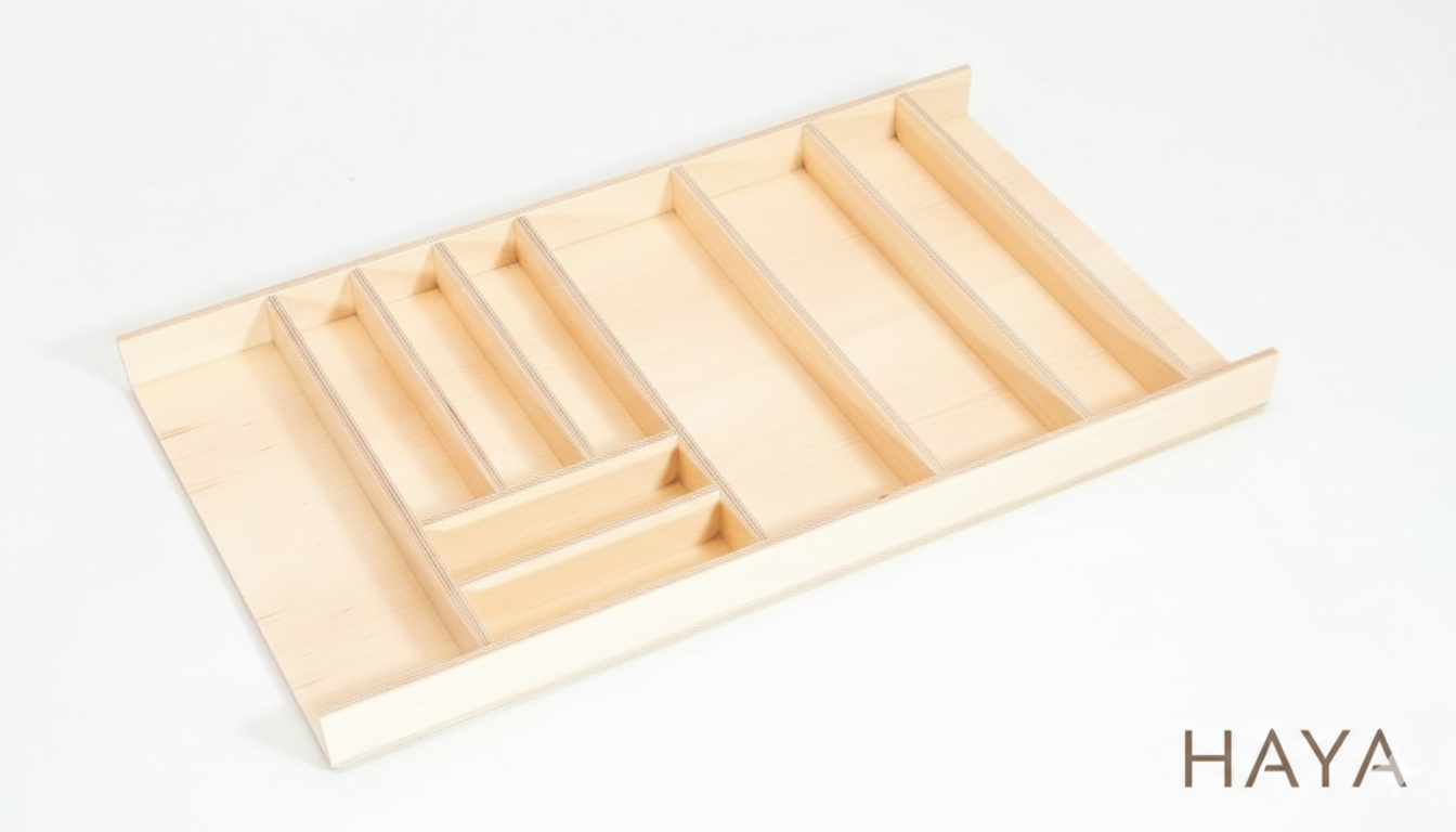 Cubertero de madera mod 80