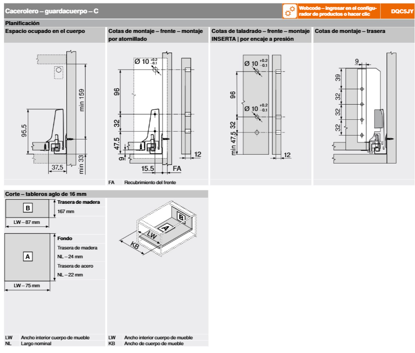 Cacerolero Antaro 30 kg Antracita 19 cm «C´´