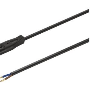 Cable de alimentación para transformador, Con enchufe para pequeños electrodomésticos